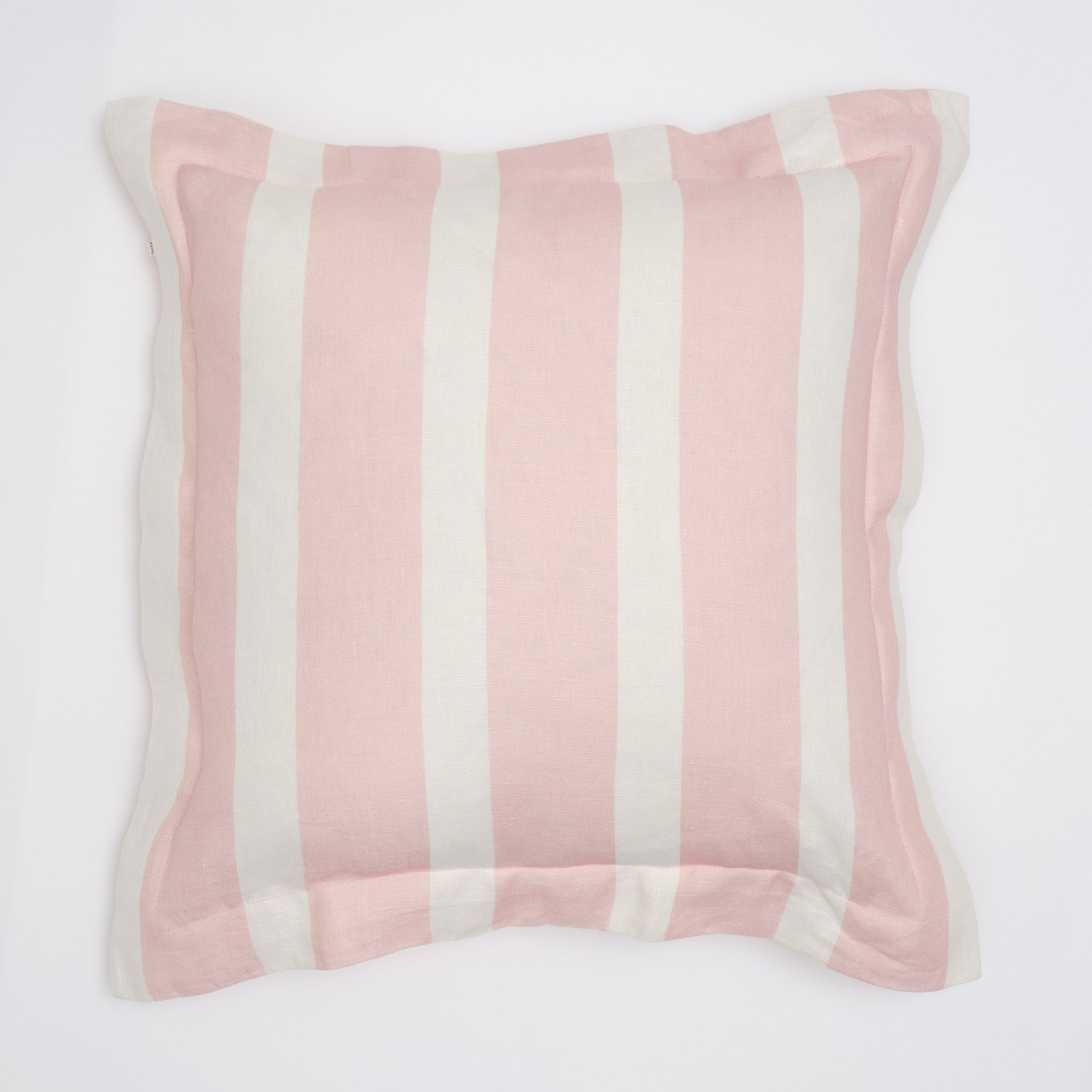 Classic Stripe Cushion — Rose