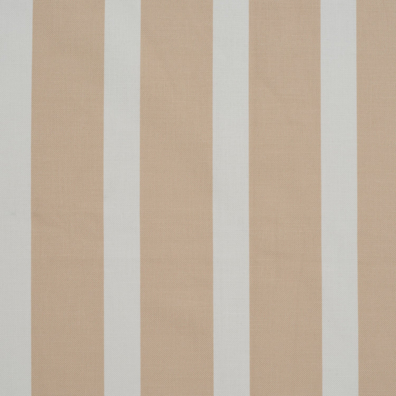 Classic Stripe Fabric in Biscuit — Polyester