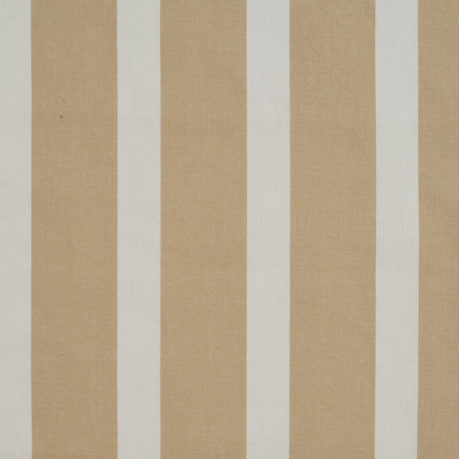 Classic Stripe Fabric in Biscuit — 100% Linen