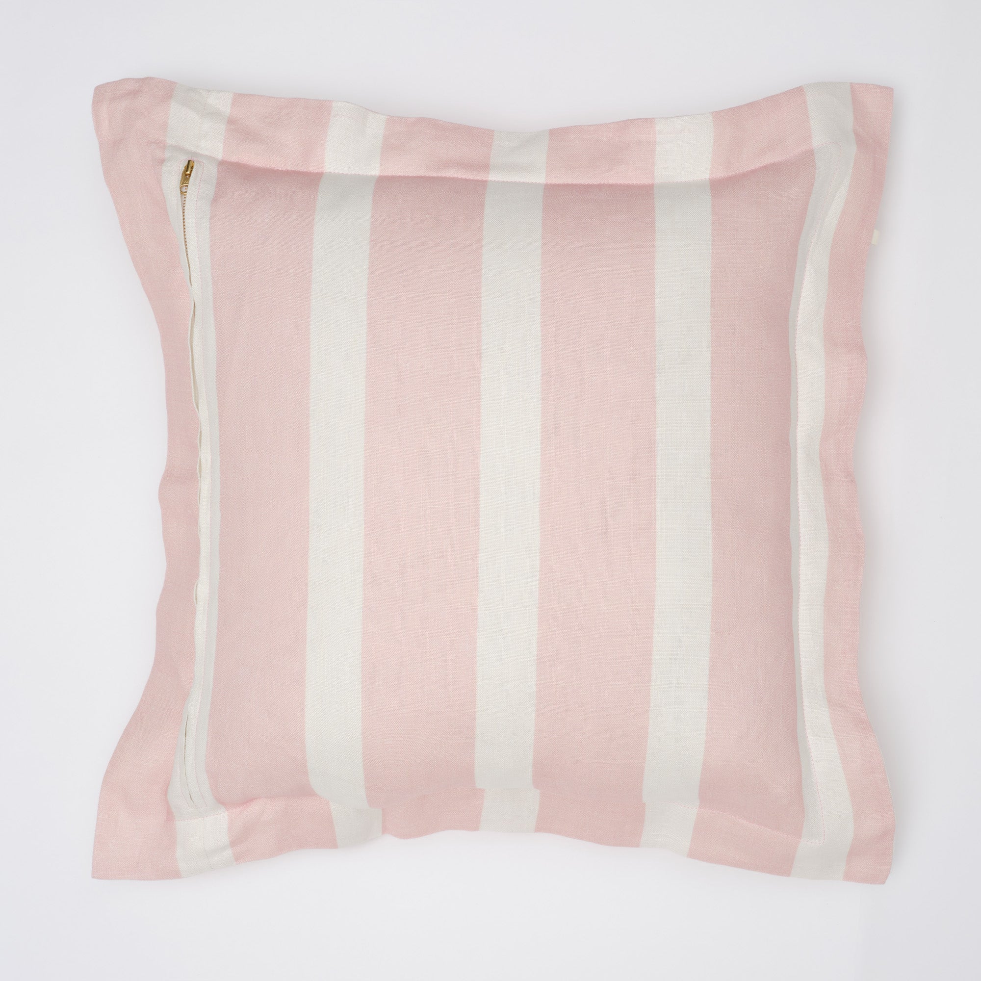 Classic Stripe Cushion — Rose