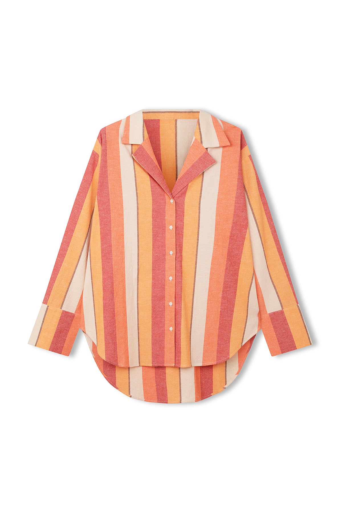 Zulu & Zephyr Sun Stripe Organic Cotton Shirt