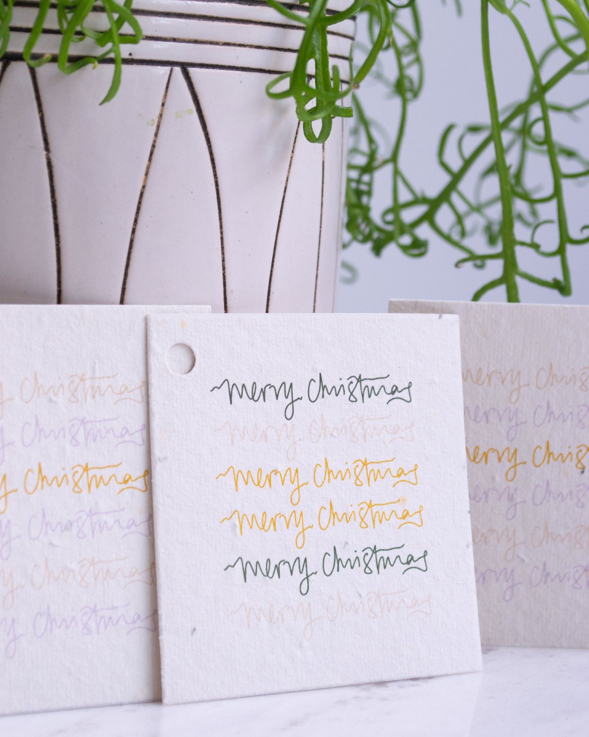Studio Y Creative Merry Christmas Gift Tags — Pack of 4